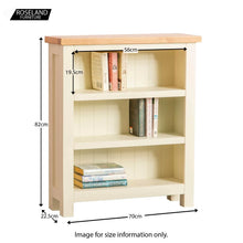Load image into Gallery viewer, Farrow Cream Low Bookcase
