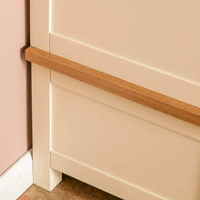 Load image into Gallery viewer, Farrow Cream Triple Wardrobe with Drawers
