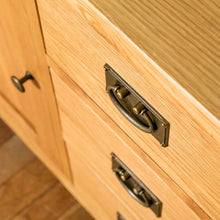 Load image into Gallery viewer, Surrey Oak 3 Drawer Sideboard
