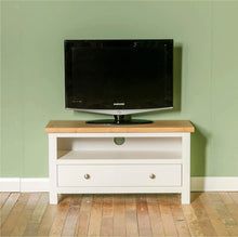 Load image into Gallery viewer, Farrow White 90cm TV Stand
