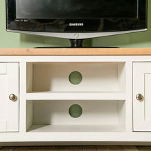 Load image into Gallery viewer, Farrow White 120cm TV Stand
