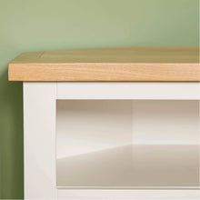 Load image into Gallery viewer, Farrow White Corner TV Stand
