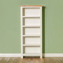 Load image into Gallery viewer, Farrow White Narrow Bookcase
