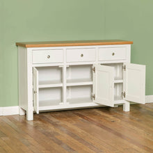 Load image into Gallery viewer, Farrow White Large Sideboard
