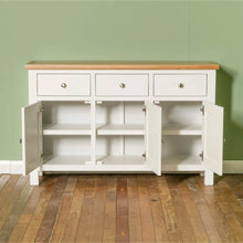 Load image into Gallery viewer, Farrow White Large Sideboard
