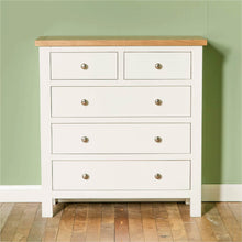 Load image into Gallery viewer, Farrow White 2 Over 3 Chest Of Drawers
