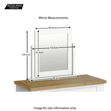 Load image into Gallery viewer, Farrow White Dressing Table Set

