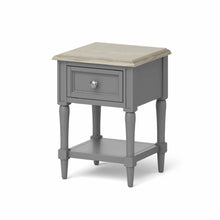 Load image into Gallery viewer, Mulsanne Grey Side Table with Storage
