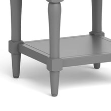 Load image into Gallery viewer, Mulsanne Grey Side Table with Storage
