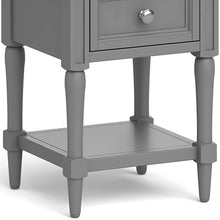 Load image into Gallery viewer, Mulsanne Grey Side Table with Storage
