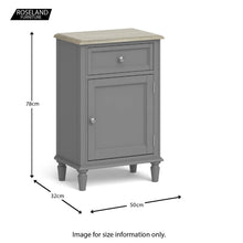 Load image into Gallery viewer, Mulsanne Grey Telephone Table
