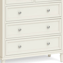 Load image into Gallery viewer, Mulsanne Cream 2 Over 3 Chest of Drawers
