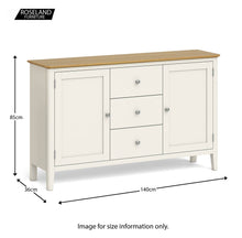Load image into Gallery viewer, Windsor Cream Large Sideboard
