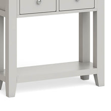 Load image into Gallery viewer, Lundy Grey Console Table
