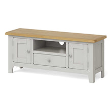 Load image into Gallery viewer, Lundy Grey 120cm Large TV Stand
