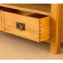 Load image into Gallery viewer, Lanner Oak Corner TV Stand
