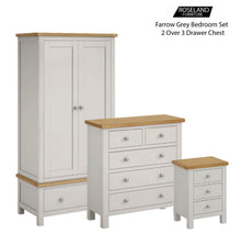 Load image into Gallery viewer, Farrow Grey Bedroom Set - 2/3 Drawer Chest

