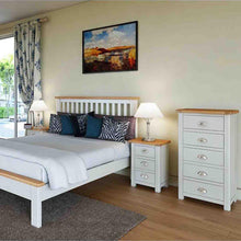 Load image into Gallery viewer, Padstow Grey Bedside Table
