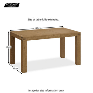 Abbey Grande 110cm  Extending Table