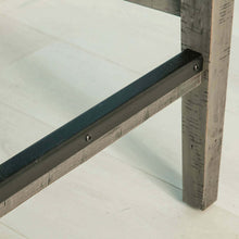 Load image into Gallery viewer, Brooklyn Cross Back Grey Bar Stool
