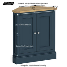 Load image into Gallery viewer, Chichester Corner Cupboard - 5 Colours
