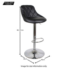 Load image into Gallery viewer, Abberley Adjustable Bar Stools - Set of 2
