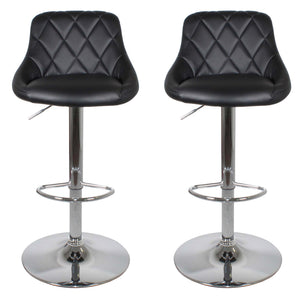 Abberley Adjustable Bar Stools - Set of 2