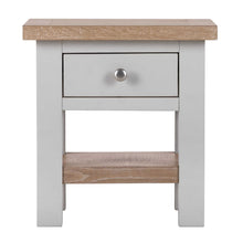 Load image into Gallery viewer, Charlestown Grey Side Table with Drawer
