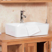Load image into Gallery viewer, Mobel Oak Bathroom 2-Door Square Sink Unit
