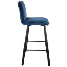 Load image into Gallery viewer, Whitney Velvet Bar Stool - Set of 2 Stools
