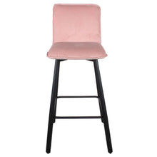Load image into Gallery viewer, Whitney Velvet Bar Stool - Set of 2 Stools
