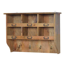 Load image into Gallery viewer, Artisan Hook &amp; Hide Wall Mounted Unit
