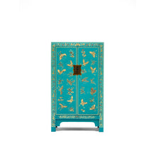 Load image into Gallery viewer, The Nine Schools Oriental Decorated Blue Medium Cabinet
