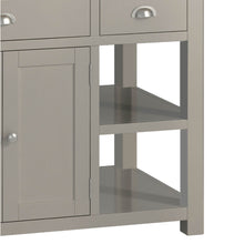 Load image into Gallery viewer, Padstow Grey Large Kitchen Island
