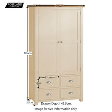 Load image into Gallery viewer, Padstow Cream Large Larder Unit
