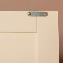 Load image into Gallery viewer, Padstow Cream Triple Wardrobe With Mirror
