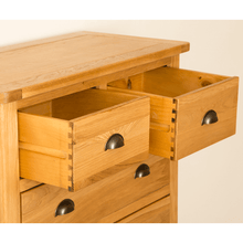 Load image into Gallery viewer, Roseland Oak 2 Over 4 Drawer Chest
