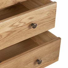 Load image into Gallery viewer, Charlestown Oak 2 Over 3 Chest of Drawers
