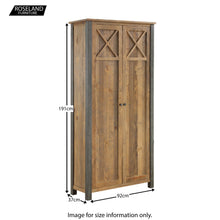 Load image into Gallery viewer, Urban Elegance Reclaimed Storage Cabinet
