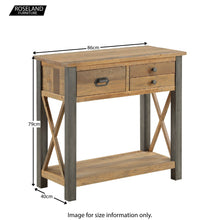 Load image into Gallery viewer, Urban Elegance Small Console Table

