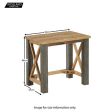Load image into Gallery viewer, Urban Elegance Open Lamp Table
