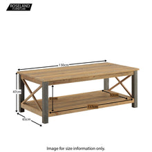 Load image into Gallery viewer, Urban Elegance Extra Large Coffee Table
