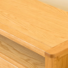 Load image into Gallery viewer, Roseland Oak Corner TV Stand
