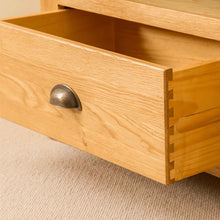 Load image into Gallery viewer, Roseland Oak Corner TV Stand
