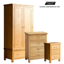 Load image into Gallery viewer, London Oak Bedroom Set -4 Drawer Chest

