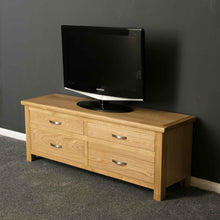 Load image into Gallery viewer, London Oak Large Smart TV Stand
